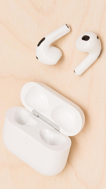 Foto de review do Apple AirPods (3ª geração)