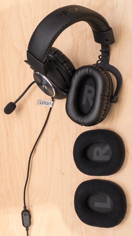 Foto de avaliação do Logitech G Pro X