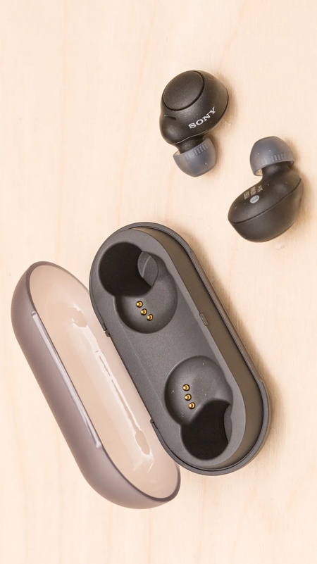 Foto de review do Sony WF-C500