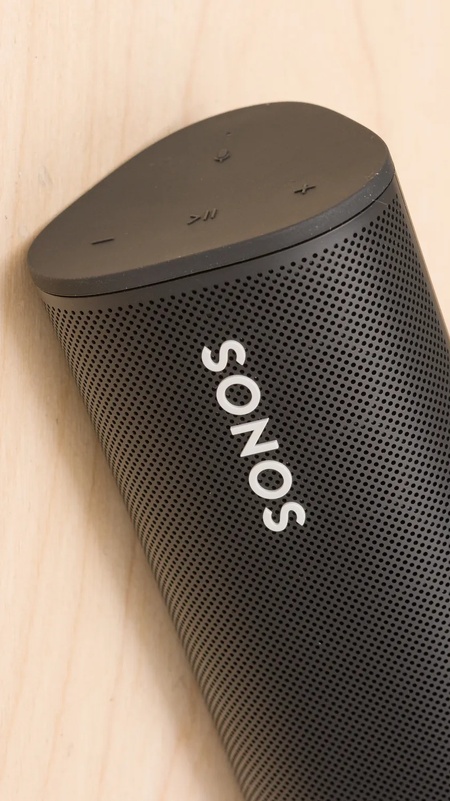 Foto de avaliação do Sonos Roam