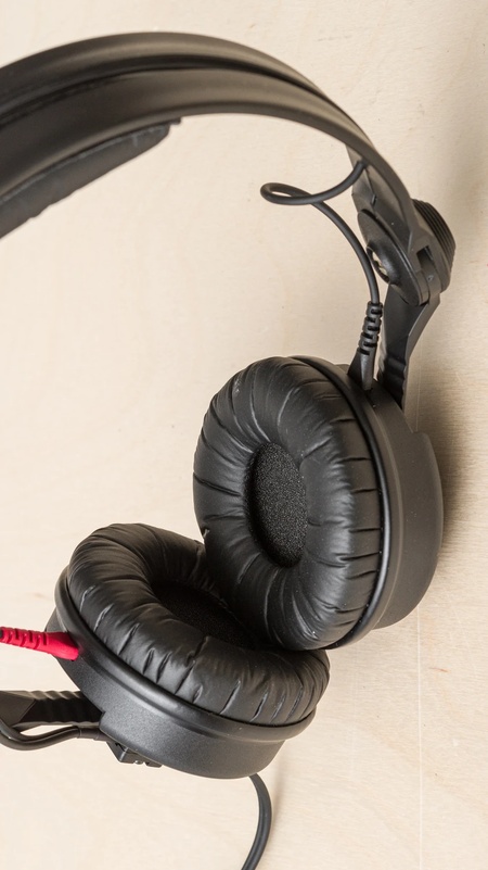 Foto de avaliação do Sennheiser HD 25