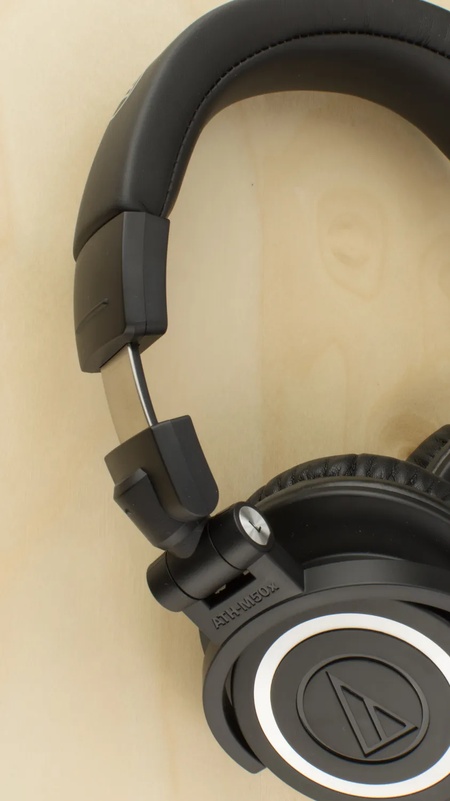 Foto de review do Audio-Technica ATH-M50x